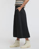 365 DAYS DAKOTA DRILL SKIRT BLACK