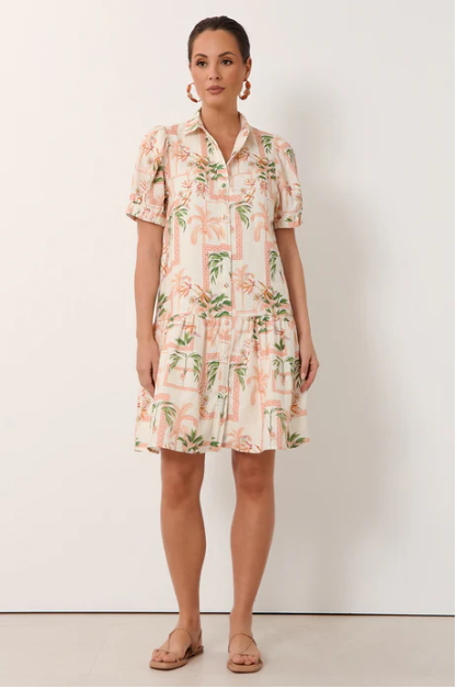 ADORNE DANIELA PRINT DRESS