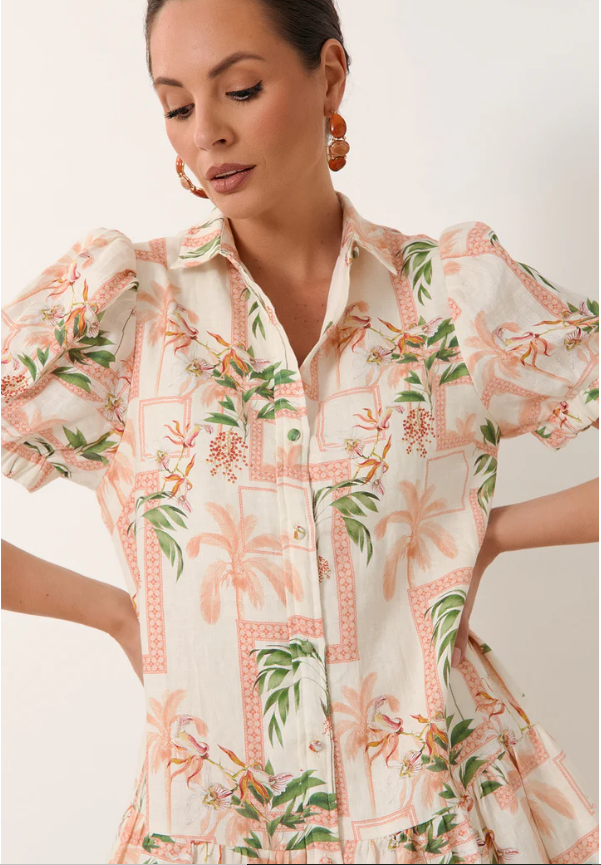 ADORNE DANIELA PRINT DRESS
