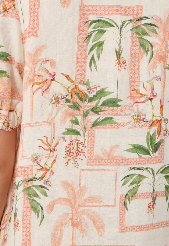 ADORNE DANIELA PRINT DRESS