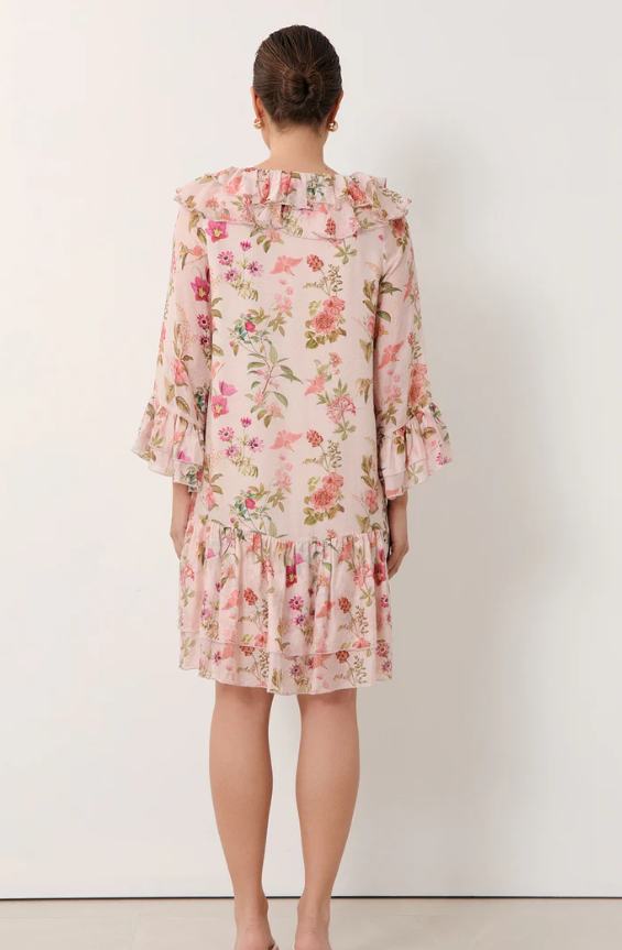 ADORNE MANDY FRILL SHORT DRESS