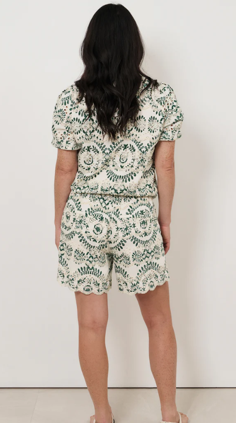 ADORNE KHLOE EMBROIDERED TOP