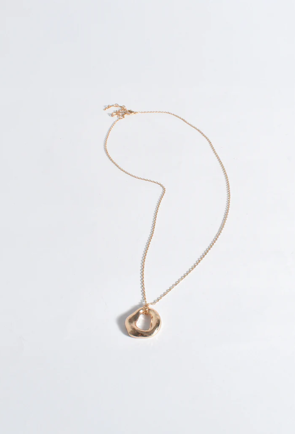 ADORNE LONG RING NECKLACE