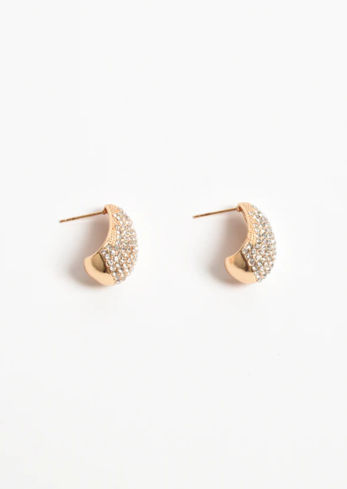 ADORNE CAIRO DIAMANTE TEARDROP EARRINGS