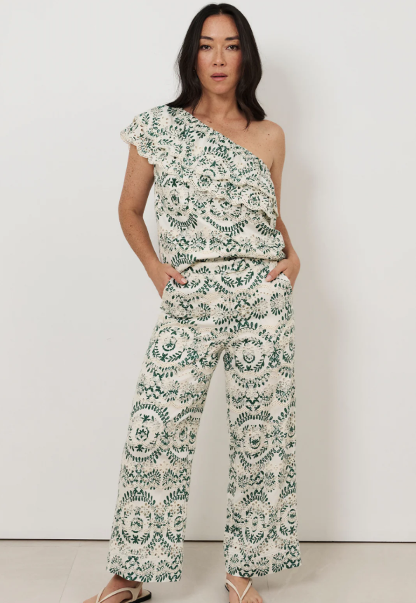 ADORNE AGATHA CROPPED PANTS