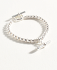 ADORNE TOGGLE CHAIN BRACELET SILVER