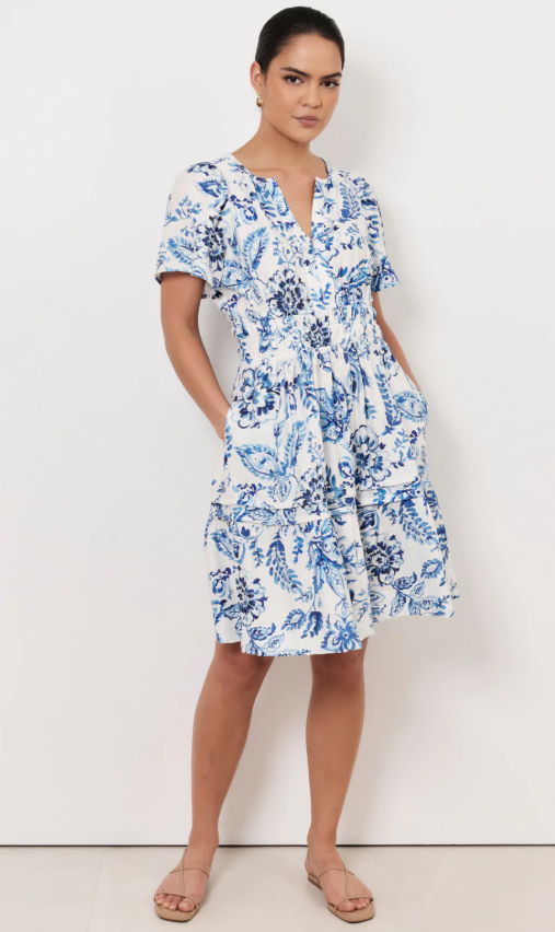 ADORNE  ELIANA SHORT SLEEVE DRESS