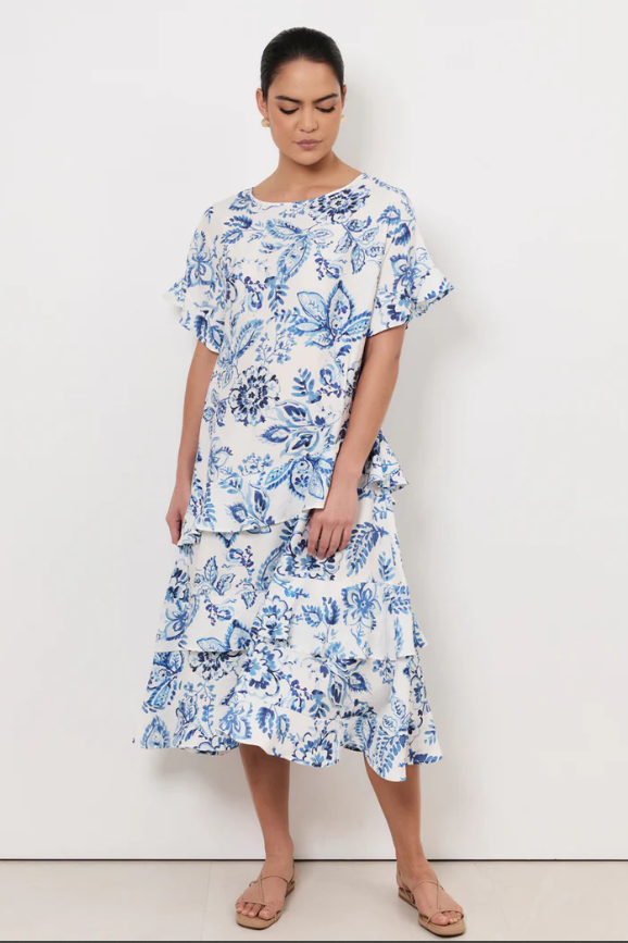 ADORNE ALANA MIDI DRESS