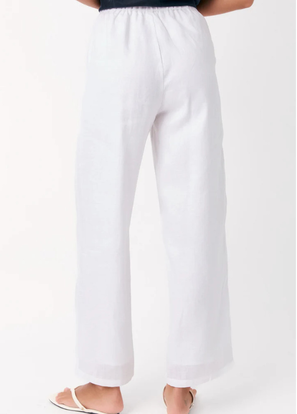 ADORNE ALESSIA  LINED LINEN PANT