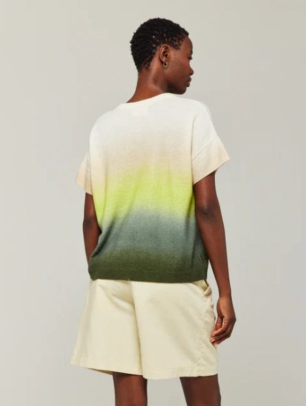 BRODIE BALI KNIT TEE YELLOW