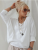 BOHEMIANA MILEY COTTON SHIRT OFF WHITE