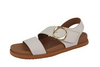 CHRISSIE CONTOUR FINLAND SANDALS  - WHITE/DARK EDGES