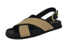 CHRISSIE CONTOUR SUNDAY SANDAL RAFIA NATURAL