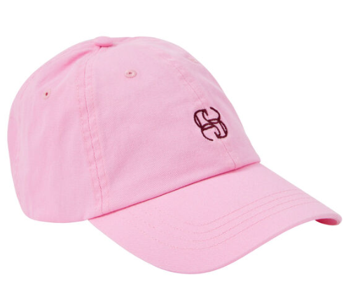 CERES LIFE MONOGRAM CAP HIBISCUS PINK