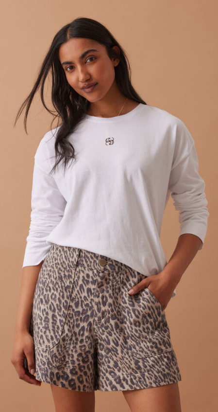 CERES LIFE WEEKENDER SHORT LEOPARD