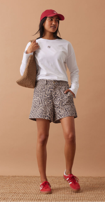 CERES LIFE WEEKENDER SHORT LEOPARD