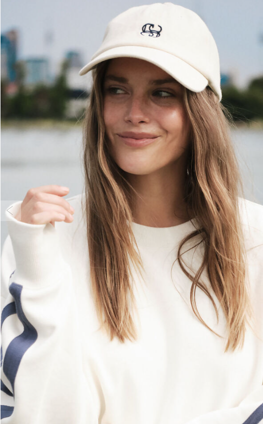 CERES LIFE CAP ECRU/NAVY