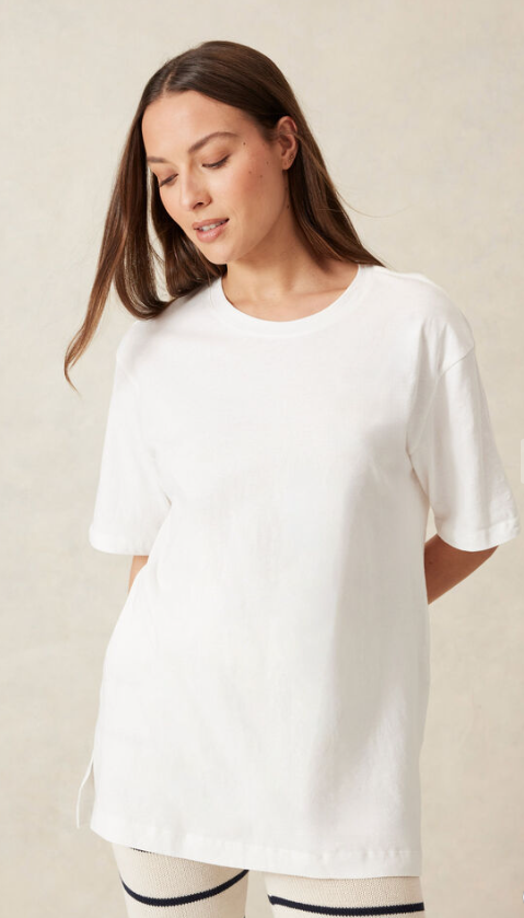 Ceres Life step hem tee