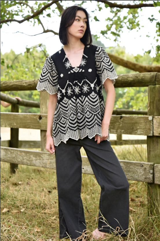 CURATE WAVE THE DAY BLACK JEAN