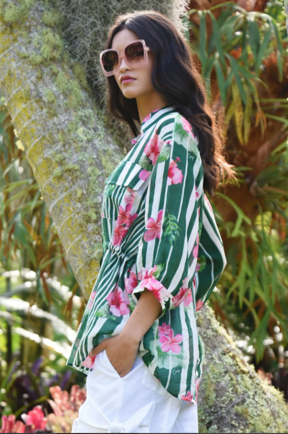 COOP CINCH ON GREEN SHIRT