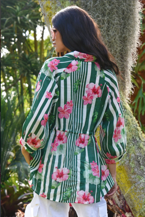 COOP CINCH ON GREEN SHIRT