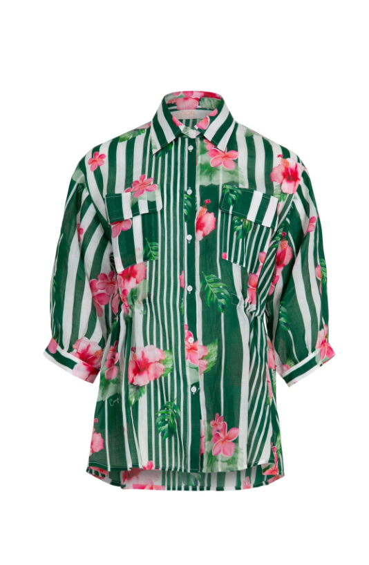 COOP CINCH ON GREEN SHIRT