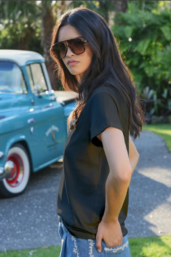 COOP CALM YOUR PALM T SHIRT BLACK