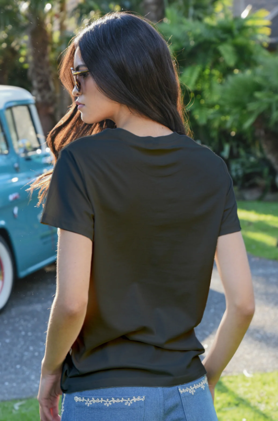 COOP CALM YOUR PALM T SHIRT BLACK