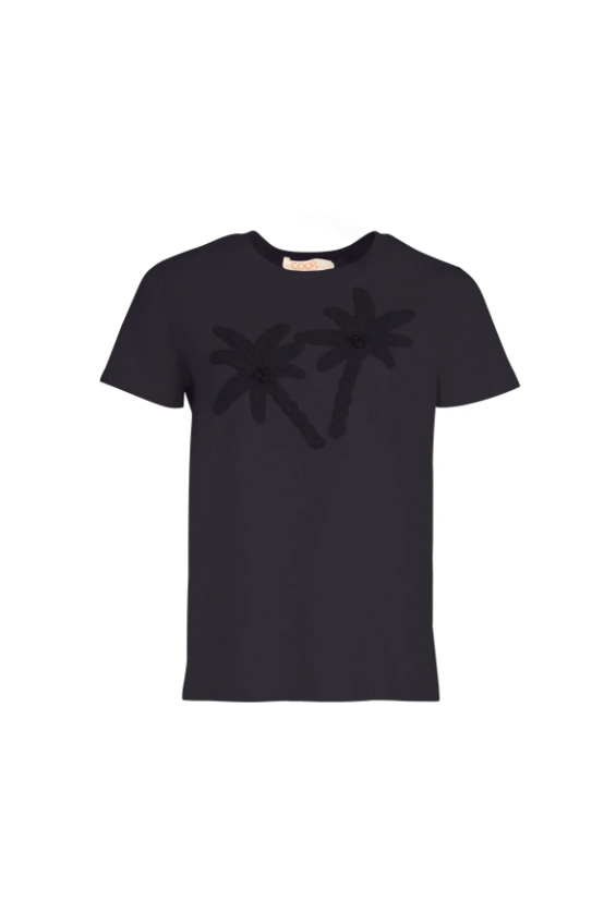 COOP CALM YOUR PALM T SHIRT BLACK