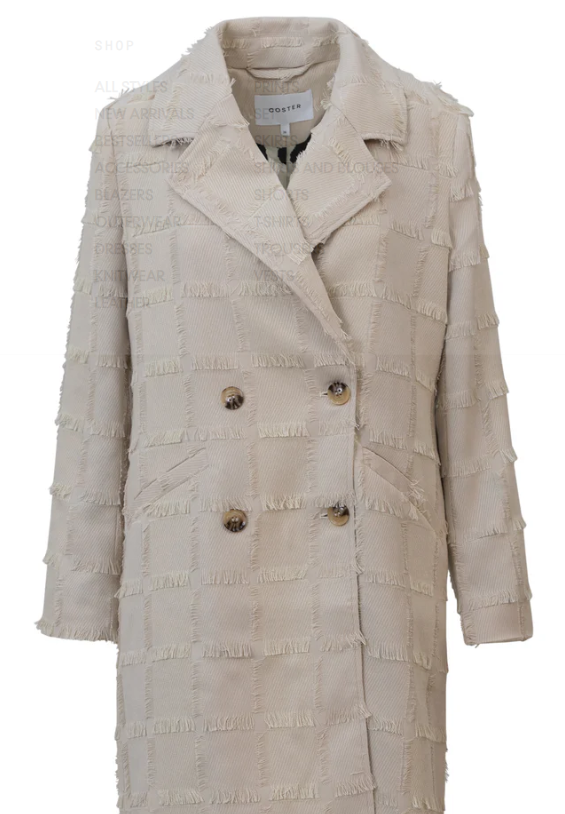 COSTER TEXTURED LONG COAT