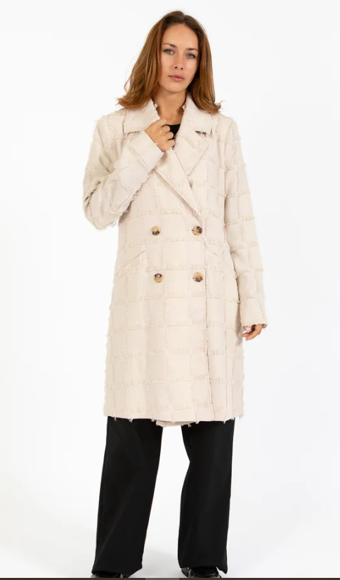 COSTER TEXTURED LONG COAT