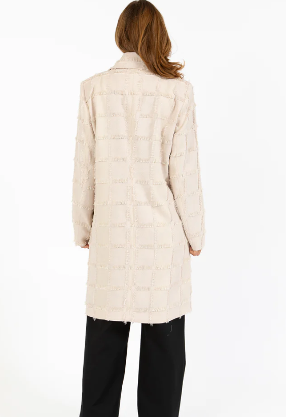 COSTER TEXTURED LONG COAT
