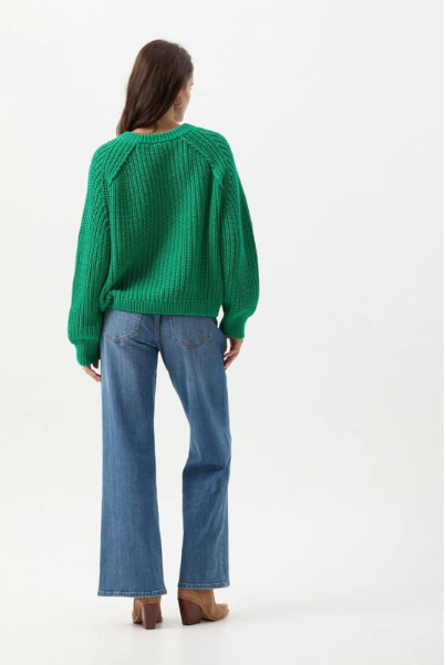 C+P+S CHUNKY CABLE JUMPER JOLLY GREEN