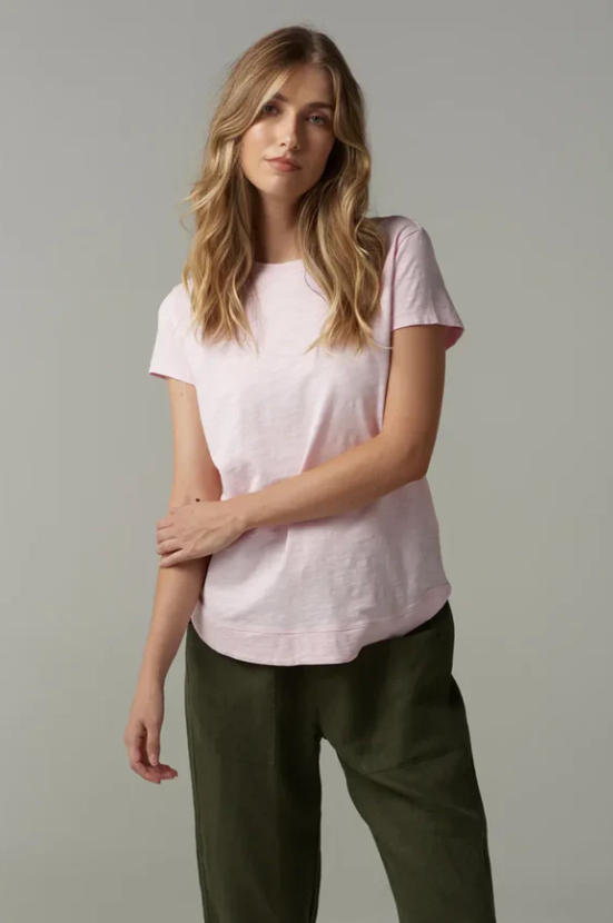 CLOTH+PAPER+SCISSORS SHAPED HEM PINK TOUCH