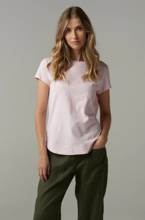 CLOTH+PAPER+SCISSORS SHAPED HEM PINK TOUCH