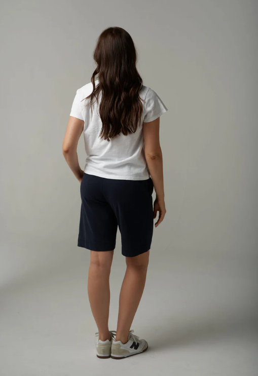 CLOTH +PAPER+SCISSORS CROSS V NECK TEE