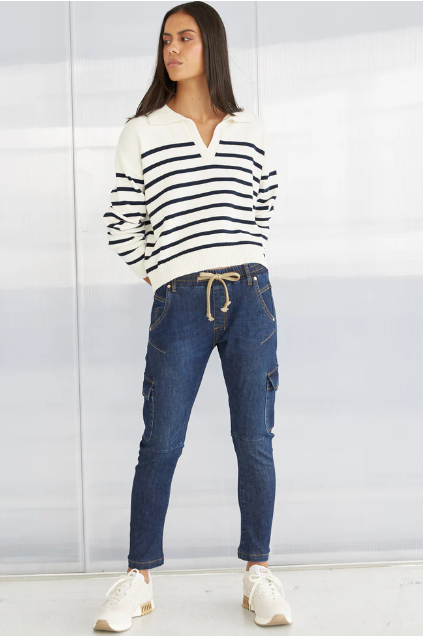 DRICOPER ACTIVE CARGO PARIS BLUE JEANS