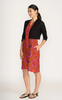 FOIL HEADLINER SHRUG BLACK