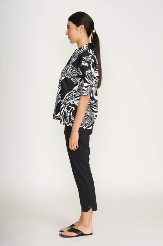 FOIL FINISH LINE PANT BLACK