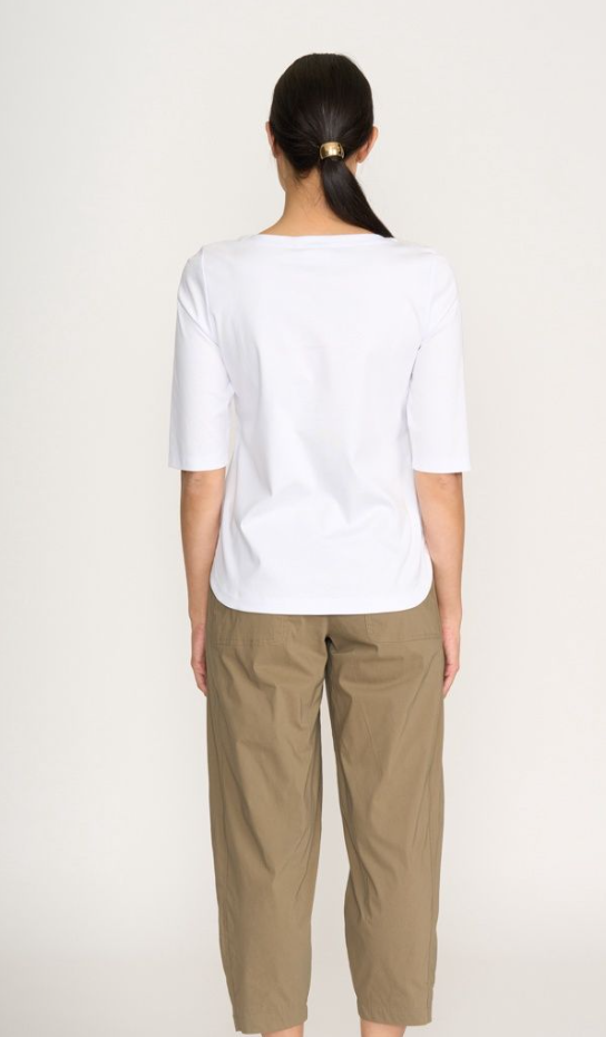 FOIL SHORE BET TOP WHITE