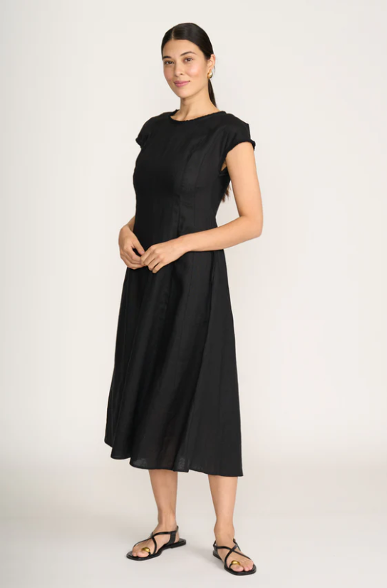 FOIL FESTIVAL EVENT DRESS BLACK