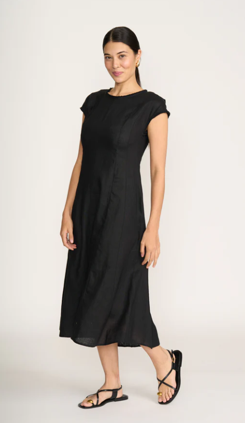 FOIL FESTIVAL EVENT DRESS BLACK