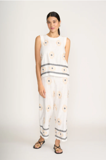 FOIL SEW CRAFTY PANT SAND GEO