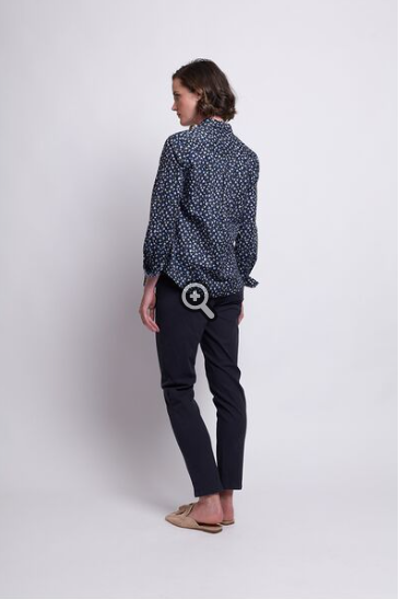 FOIL HOLEY MOLEY TROUSER INK