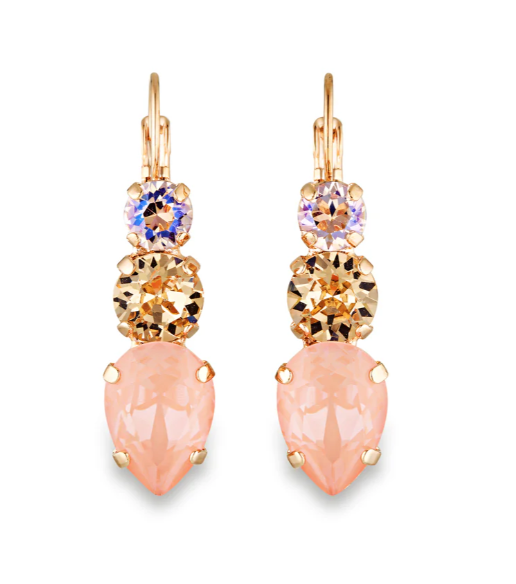 FRENCH ATTIC CHANELLE EARRINGS FLAMINGO IGNITE