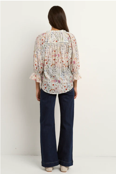 BY ROSA ENCOUNTER FLORAL SHIRT