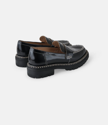 GOLDIE OPHELIA LOAFER IN BLACK