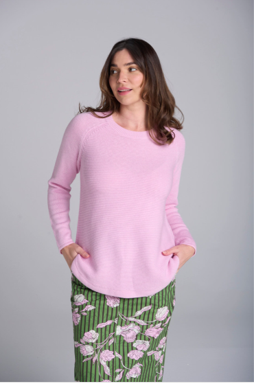 GOONDIWINDI CREW NECK RAGLAN JUMPER