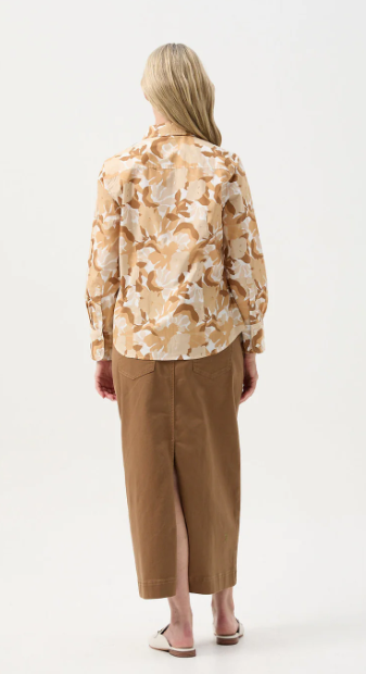 GOONDIWINDI MAXI SKIRT TOBACCO