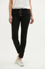 ITALIAN STAR ZIP/BUTTTON JEAN BLACK